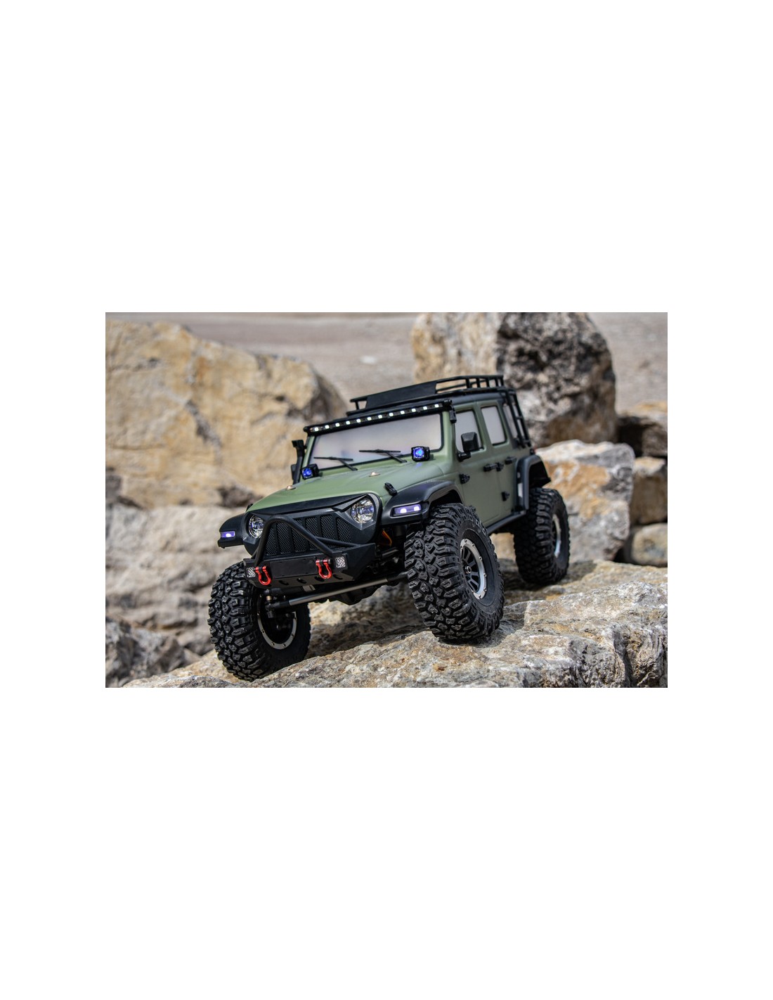 Automodel Absima Sherpa Crawler Cr Scale Truck Rtr Rc Olive