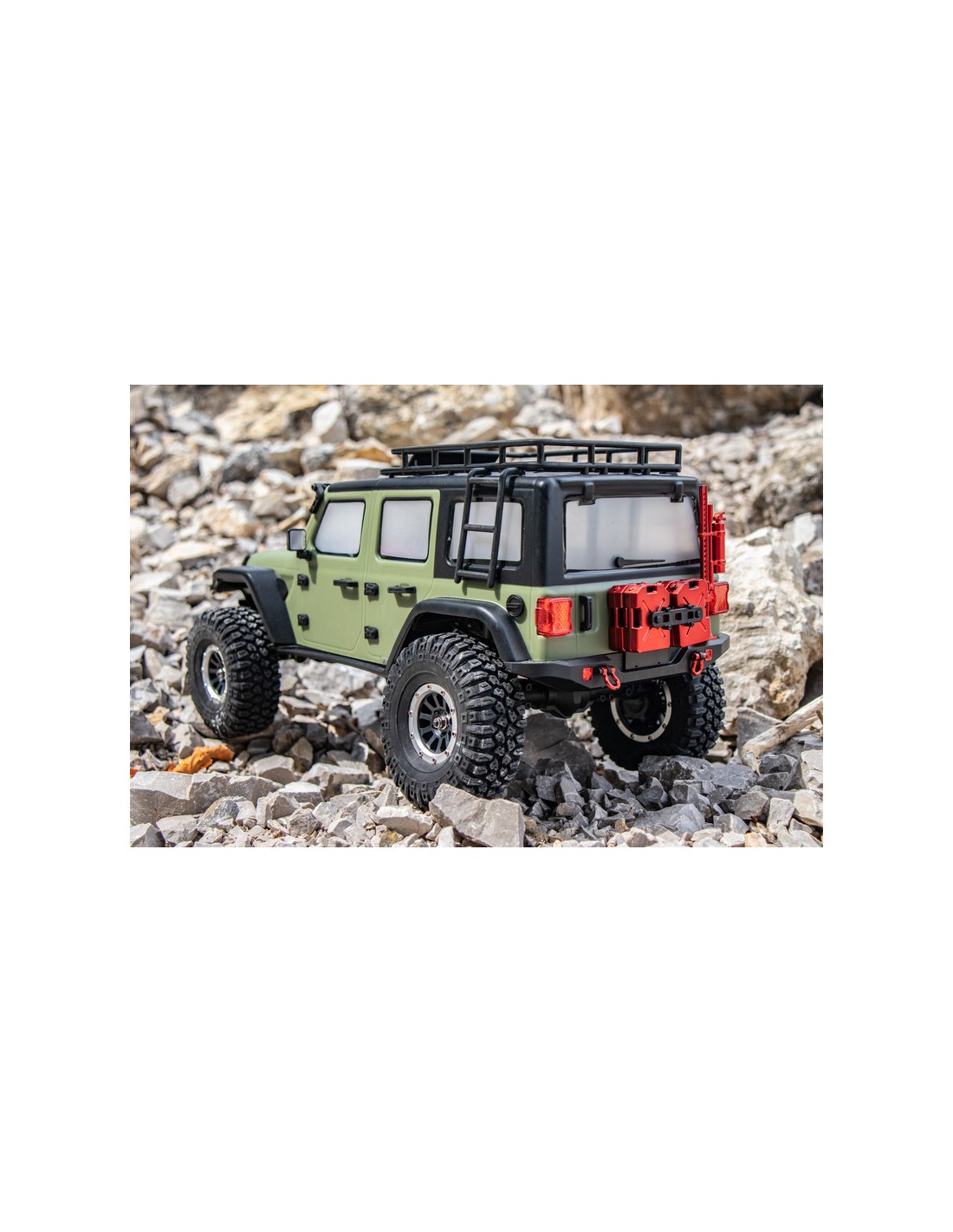 Automodel Absima Sherpa Crawler Cr Scale Truck Rtr Rc Olive