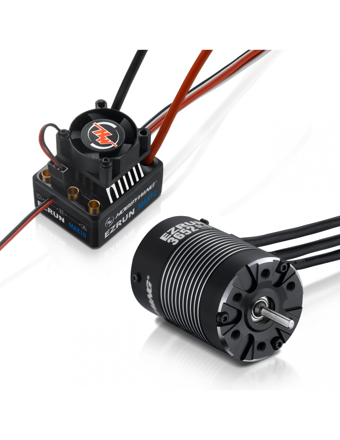 Combo Brushless Hobbywing Ezrun MAX10 Cu Motor 3652SL 4000kV Sensorless