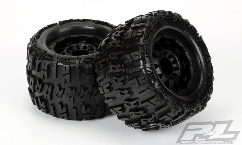 Set Cauciucuri Proline Trencher 3.8"  All Terrain MT, montate pe jante Tech 5 Zero Offset 17mm (2 buc)