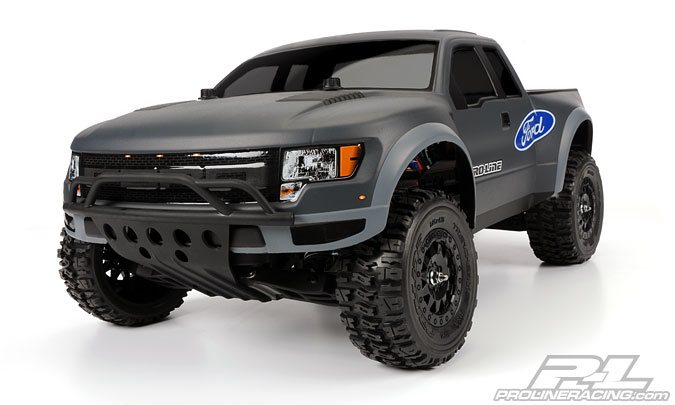 Caroserie Proline True Scale Ford F-150 Raptor SVT pentru PRO-2 SC/2WD/4x4 Slash/SC10/Blitz (Nevopsita)