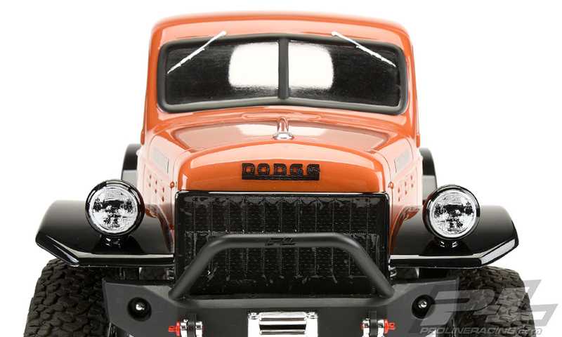 Caroserie Proline 1946 Dodge Power Wagon Nevopsita 12.3" - 313mm Scale Crawlers