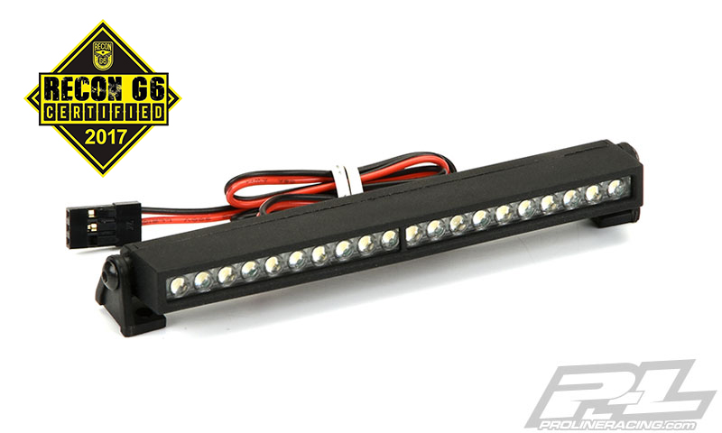 Banda LED 4" Super-Bright 6V-12V (Curbata) pentru Rock Crawlers/Rock Racers/Monster Trucks (1:8 & 1:10)