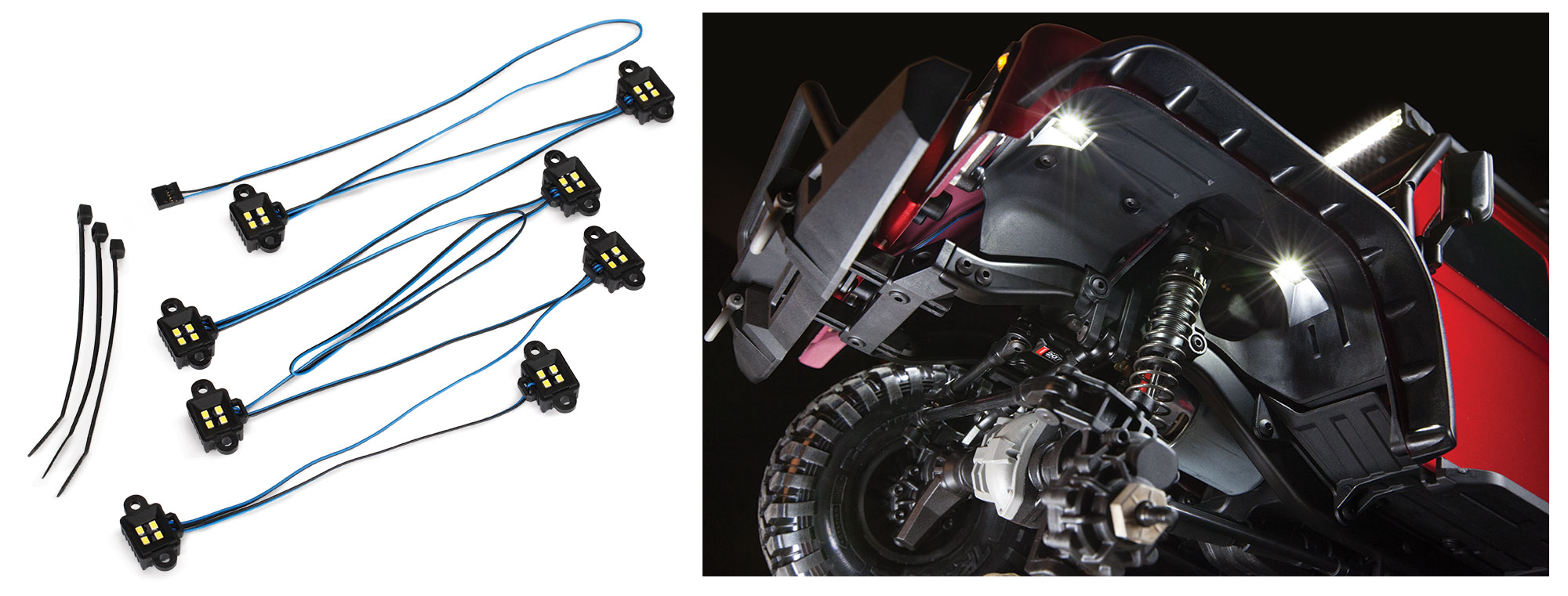 Set Sistem Complet Lumini Traxxas TRX-4 (LED)