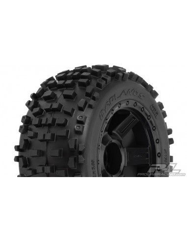 Set Cauciucuri Proline Trencher 3.8"  All Terrain MT, montate pe jante Tech 5 Zero Offset 17mm (2 buc)