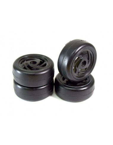 Set roti Onroad "Ronin" Slick negre1:10 (4DB)