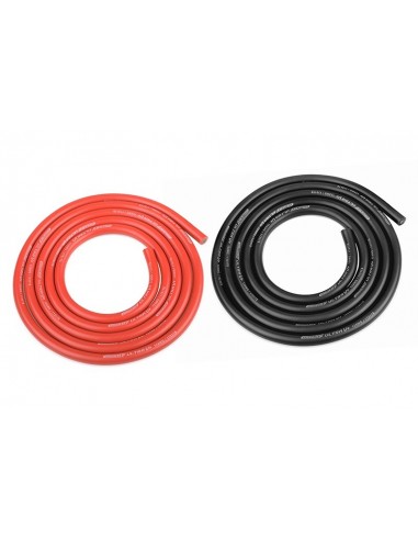 Cablu Siliconic 14AWG Ultra V+ Foarte Flexibl 2x1m (Negru si Rosu)