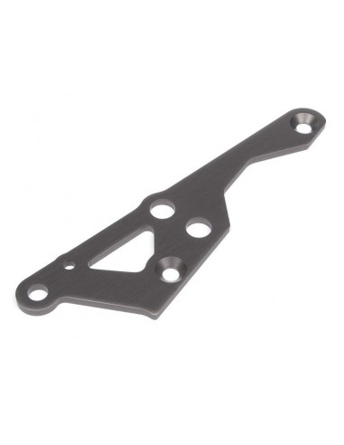 REAR SHOCK MOUNT PLATE A (GUNMETAL/+12mm) Hpi Baja