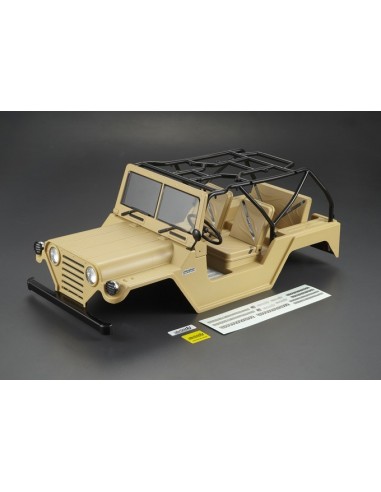 Caroserie Killerbody Jeep Warrior Crawler 1/10 (Verde Militar /All In)