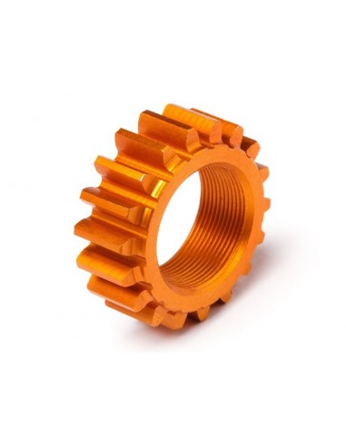 Pinion THREADED 18Tx12mm (1M/  ORANGE)