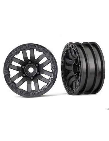 Set Jante Traxxas TRX-4 1.9in (Negre/2 buc)