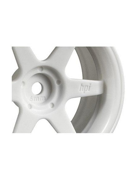Jante TE37 WHEEL 26mm WHITE (6mm offset)