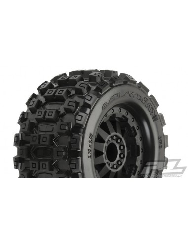 Set Cauciucuri Proline Badlands MX28 2.8"  Montate pe Jante F-11 Negre (2 buc)