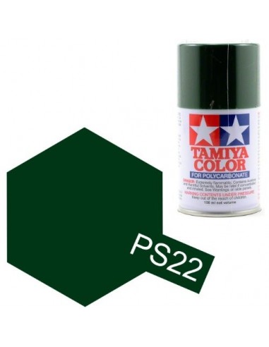 Spray Vopsea Tamiya PS-22 Verde Racing (Polycarbonat)