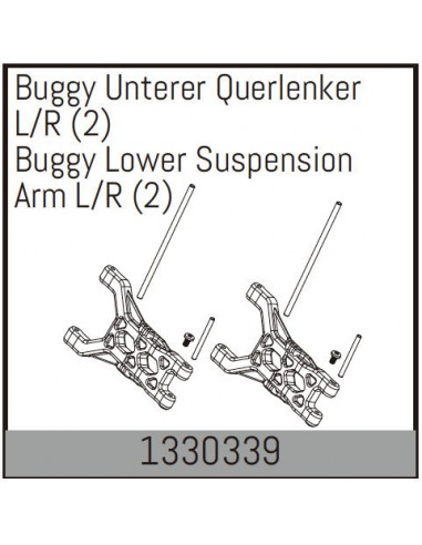 Set Brate Suspensie Absima Buggy 1/8 (2 buc)