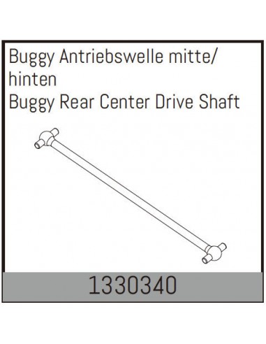 Cardan Central Spate Absima Buggy 1/8