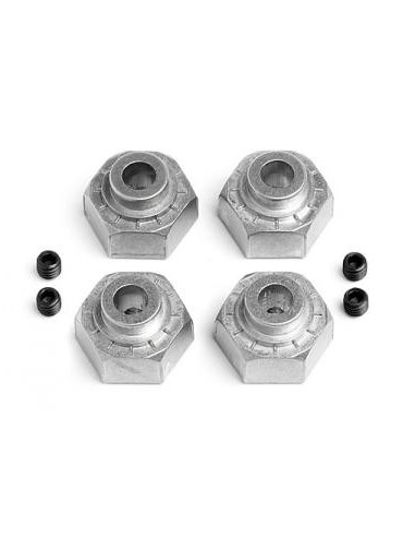 Set Hexuri HPI Metalice cu blocaj 12mm (4buc)