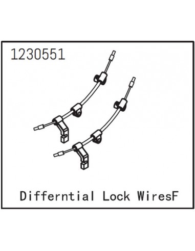 Cabluri blocare diferential Absima Sherpa/Khamba