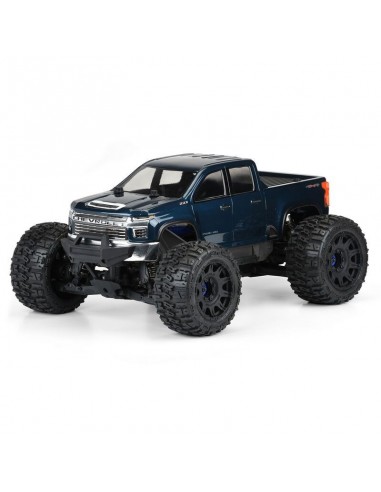 Caroserie Pro-Line 2021 Silverdao 2500 HD Nevopsita pentru 1/8 Monster Trucks