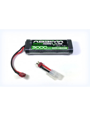 Acumulator NiMh 7.2V 3000mAh Greenhorn (adaptor Tamiya)