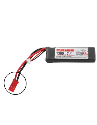 ORI60135 - Acumulator Team Orion LiPo 1300 2S Softcase 7.4VV 50C (JST)