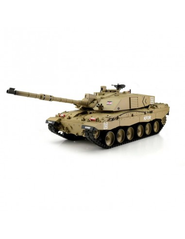 Tanc radiocomandat Torro 1/16 RC Challenger 2 sand BB+IR (senile metal)