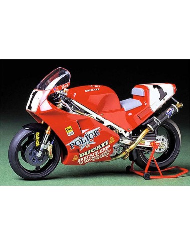 Macheta Statica de Asamblat Tamiya 1/12 -Ducati 888 Superbike