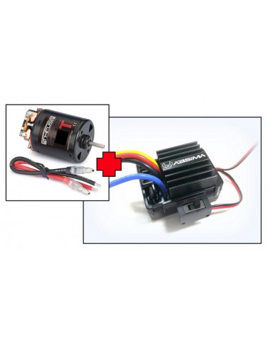 Combo 1:10 Brushed ESC WP1040 - 40A + Motor Thrust B-Spec 21T