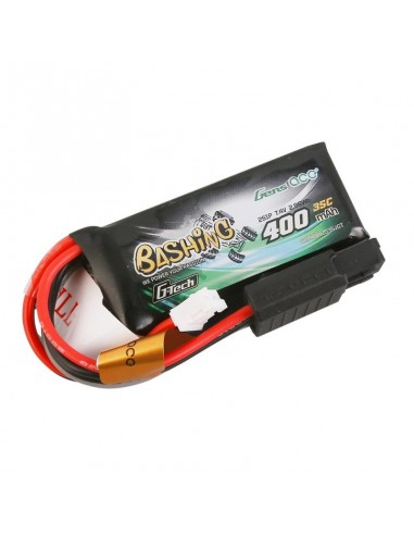 Acumulator Lipo Gens Ace - G-Tech - 400mAh - 7.4V - 2S1P - 35C cu JST-PHR - Bashing Series