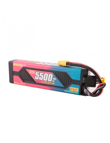 Acumulator Lipo Gens Ace - Advanced - 5500mAh - 7.6V - 100C - 2S1P cu XT60