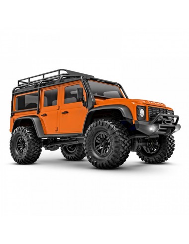 Automodel Traxxas TRX-4M 1/18 Scale and Trail Crawler - Land Rover Defender - Orange