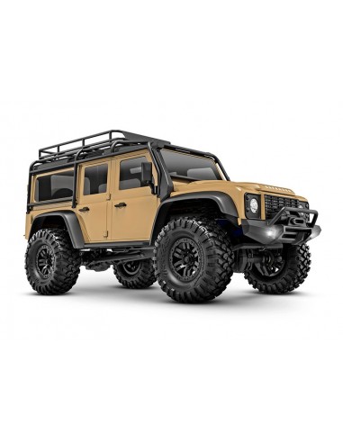 Automodel Traxxas TRX-4M 1/18 Scale and Trail Crawler - Land Rover Defender - Tan