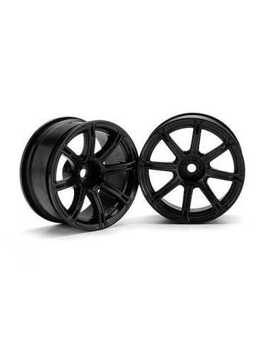 Jante Hpi WORK EMOTION XC8 26mm Negre(6mm OFFSET/2buc)