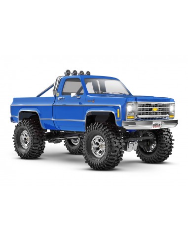 Automodel Traxxas TRX-4M 1/18 Scale and Trail Crawler - Chevrolet K10 - Albastru