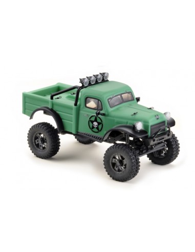 Automodel Absima Scara 1:18 EVO Crawler "Power Wagon V2" - 2 Viteze - Verde RTR