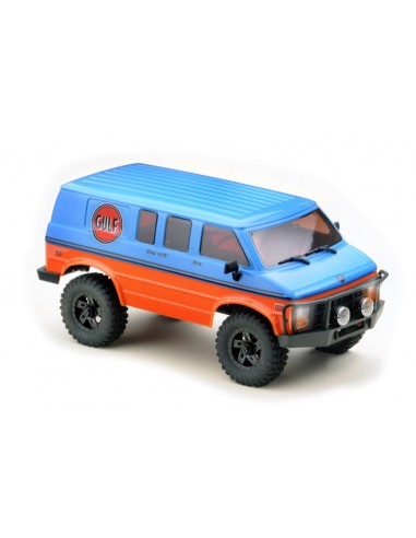 Automodel Absima Scara 1:18 EVO Crawler "Rock Van V2" - 2Viteze  (Albastru/Portocaliu) RTR