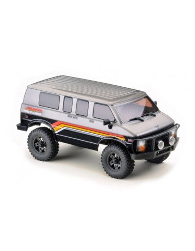 Automodel Absima Scara 1:18 EVO Crawler "Rock Van V2" - 2 Viteze  (Gunmetal) RTR