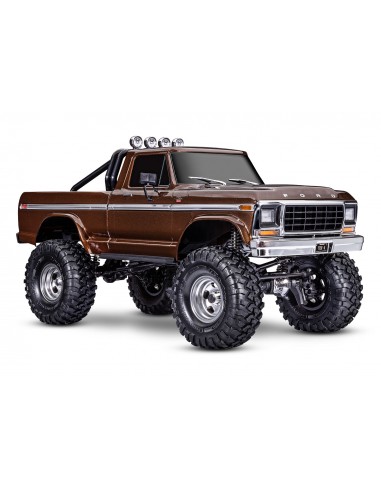 Automodel Traxxas TRX-4 1979 Ford F-150 High-Trail TQi 1:10 RTR - Maro