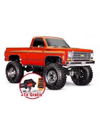 Automodel Traxxas TRX-4 Chevy K10 High-Trail TQi 1:10 RTR - Cupru cu Kit Winch si telecomanda Gratuit