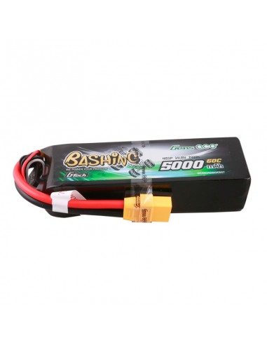 Acumulator Lipo Gens Ace G-Tech Bashing 5000mAh 14.8V 4S1P 60C Lipo cu XT90