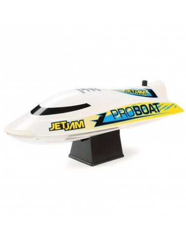 Navomodel Jet Jam V2 12" Self-Righting Pool Racer Brushed RTR - Alb