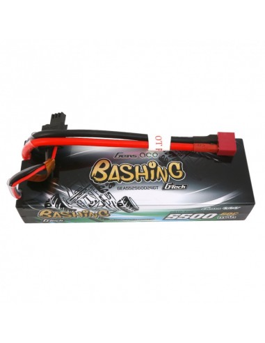 Acumulator Lipo Gens Ace - G-Tech- Bashing - 5500mAh - 7.4V - 60C - 2S1P cu T-Plug