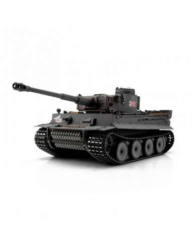 Tanc Radiocomandat Torro Scara 1/16 RC Tiger I Early Vers. grey BB ( Senile Metalice)