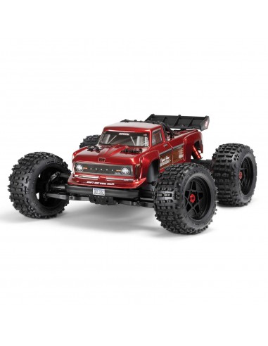 Automodel Arrma 1/10 OUTCAST 4X4 4S V2 BLX Stunt Truck RTR - Rosu