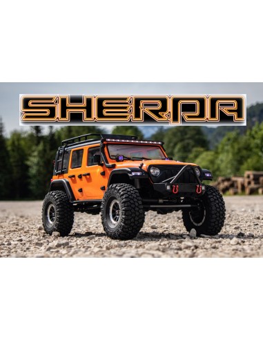 Automodel Absima SHERPA Crawler CR3.4 1/10 Scale Truck RTR RC - Orange