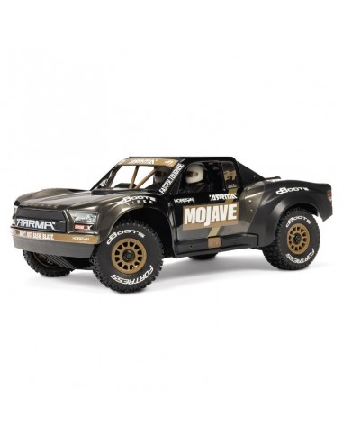 Arrma MOJAVE GROM 223S BLX Brushless 4X4 Small Scale Desert Truck RTR cu DSC Negru