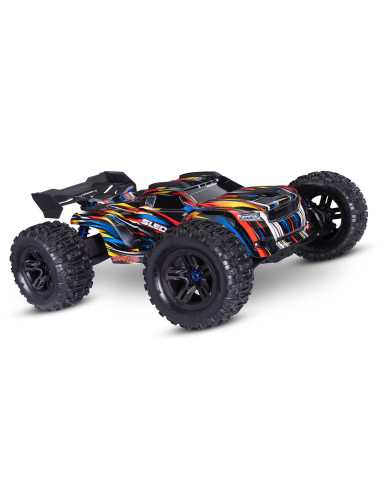 Automodel TRAXXAS SLEDGE 4x4 belted Rosu 1/8 Monster-Truck RTR Brushless Albastru