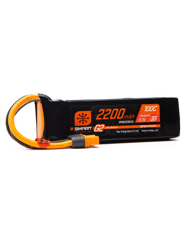 Acumulator Spektrum Smart G2 2200mah 100C 3S 11.1v cu IC3