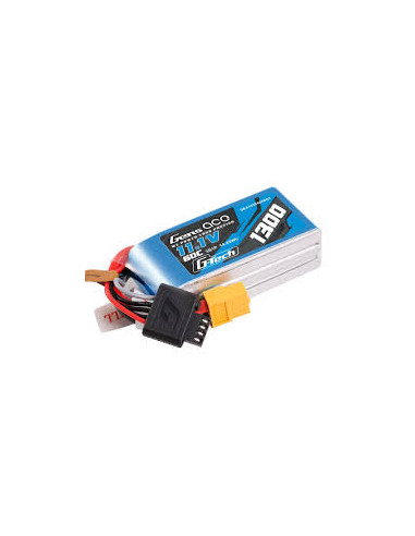 Acumulator Gens Ace G-Tech 1300mAh 11.1V 60C 3S1P Lipo cu XT60