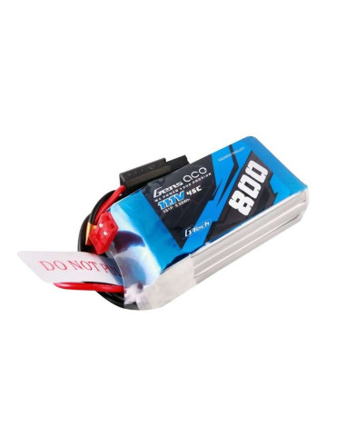 Acumulator Gens ace G-Tech 800mAh 11.1V 45C 3S1P LIPO BATTERY PACK JST